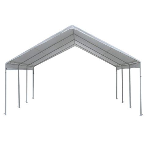 boxed metal canopy|metal canopy home depot.